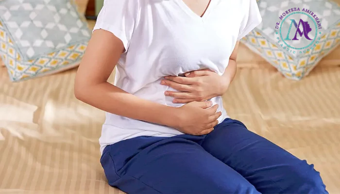 تاثیر چرخه قاعدگی بر خونریزی بعد از ابدومینوپلاستی چیست؟